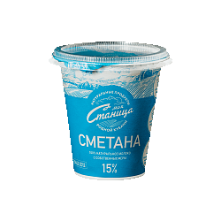 Сметана 15 %, 290 г