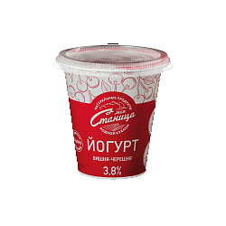 Йогурт Вишня-черешня 3,8%, 290 гр.